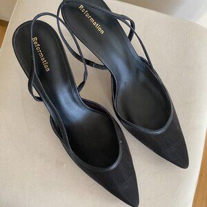 Reformation Whitnee Slingback Heels ✨Host Pick✨